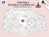 Business Planner Printable, Business Organizer,Startup Business