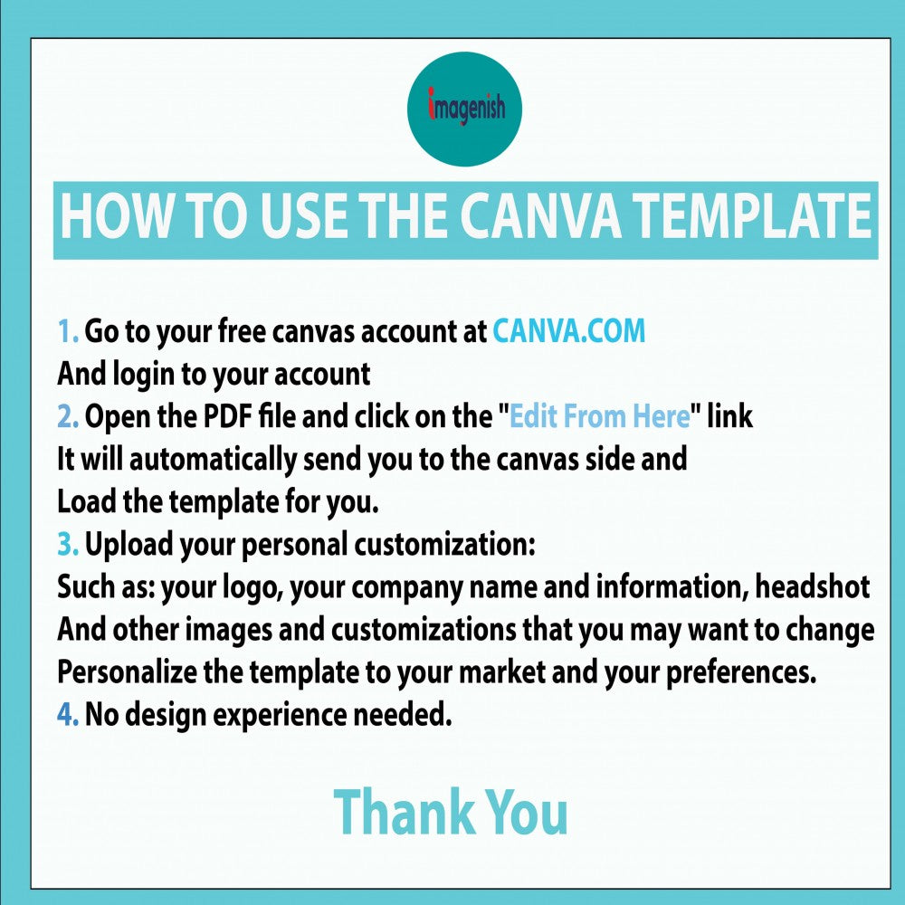 Food Blogger Instagram Templates for Canva