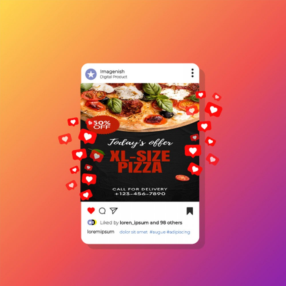 Food Instagram Story,Food Canva Templates,Food Blogger Template