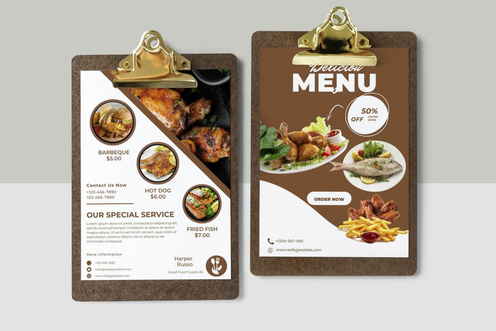 Food Menu Flyer Template,Restaurant Menu,Canva Editable Menu, Menu Design, Cafe Menu,Trendy Menu, Instant download