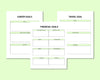 Goal Planner Printable,Habit Tracker, Monthly Goal Setting,