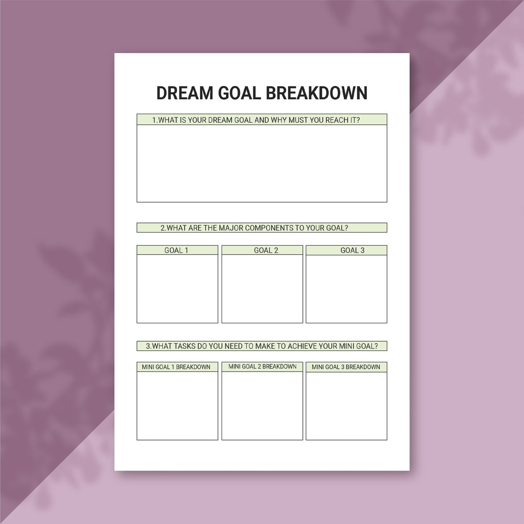 Goal Planner,Monthly Goal Setting,Goals Tracker,Habit Tracker,Yearly Goals,Goal Plan