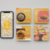 Instagram stories and posts Food blogger Instagram templates for Canva