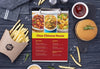 Restaurant Food Menu - Canva Food Menu Templates - Printable Restaurant Menu Template
