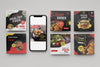 Restaurant Instagram Templates,Food Blog Templates,Food Instagram Template